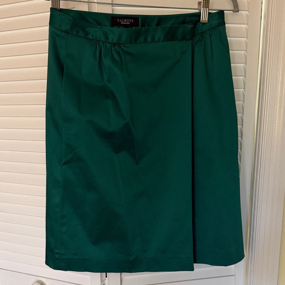 Talbots Teal Pencil Skirt for Women